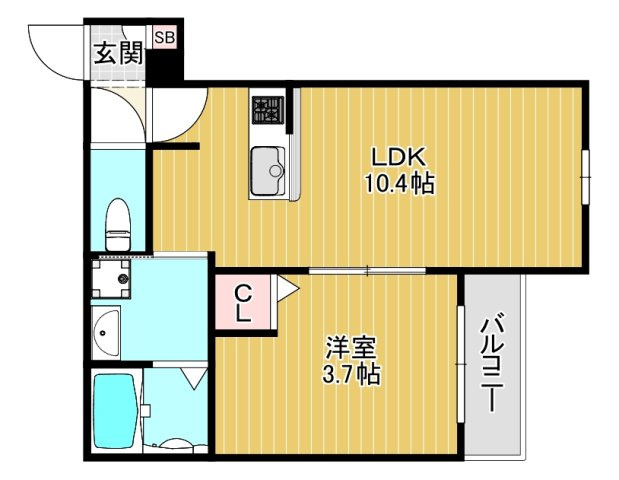 【間取り】 | CRASTINE今福南２丁目