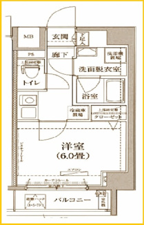 【間取り】 | アイル横浜ノースドゥーエ