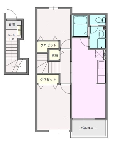 あきる野市高尾のアパート