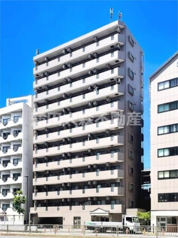 メインステージ平和島の外観|1999年4月築　SRC鉄骨鉄筋コンクリート造地上12階建て総戸数78戸の分譲賃貸マンション　京急本線平和島駅近、大森海岸駅と大森町駅も徒歩圏内の東京都大田区大森北6丁目