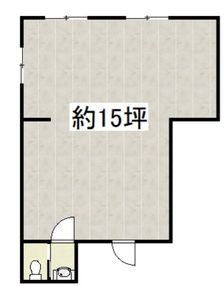 堺市北区百舌鳥梅町　貸店舗[物件番号：1067128]の間取り