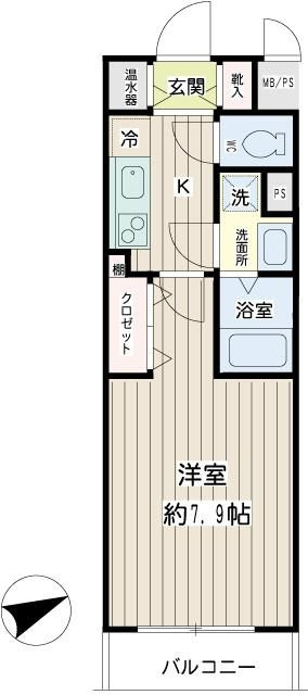 アイボリーコートの間取り