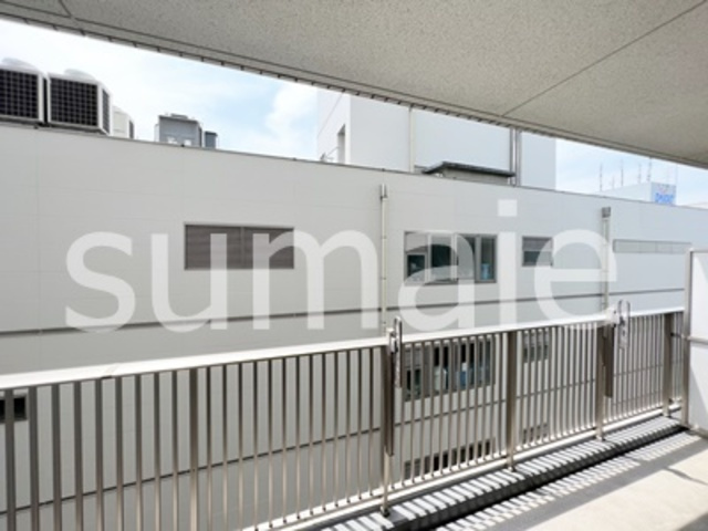 ドゥーエ大宮の展望|洗濯ものも沢山干せます。