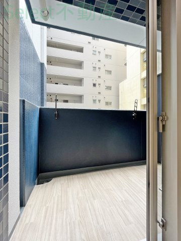 プレサンス上前津エレスタのバルコニー