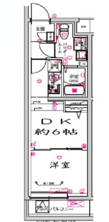【間取り】 | レガリス武蔵小山 | 間取りです。
