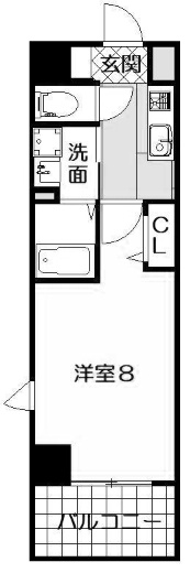 MDI Prosperare 北九州市立大学前の間取り