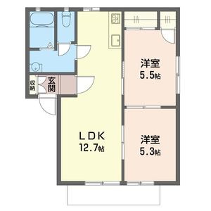 【間取り】 | サミータウンF
