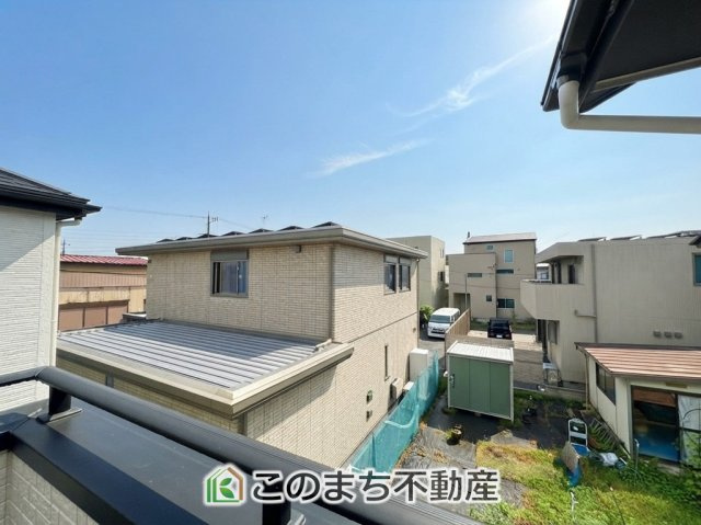 ブルーミングガーデン宇都宮市桜1丁目の展望|バルコニーからの眺めです！
