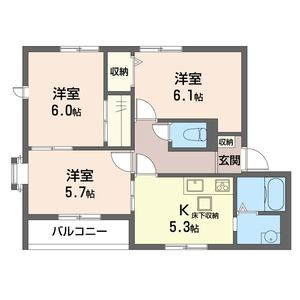 【間取り】 | サミータウンE