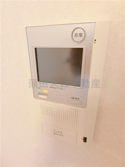 ルーブル池上伍番館の設備|TVモニター付オートロック　インターホン