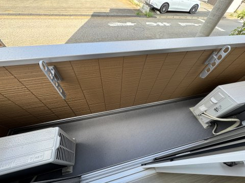 Asset-Court立川上砂町５丁目B棟のバルコニー