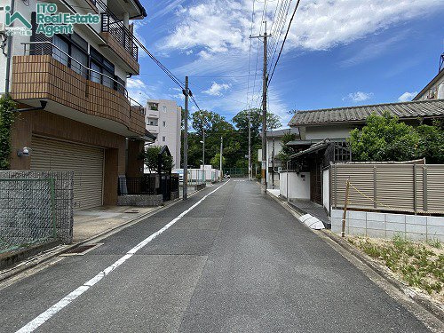 大宮東脇台町 建築条件付 4号地の前面道路含む現地写真