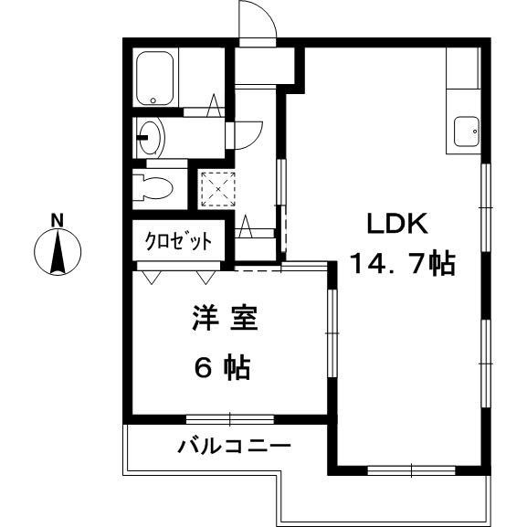 グレース仁川の間取り