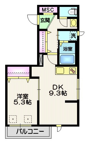 Ｆｏｒｅｓｔ　Ａｓｋの間取り