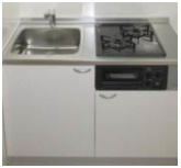 シャンテお花茶屋Ⅱのキッチン|※同物件別部屋参考写真