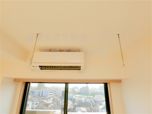 ルーブル蒲田十番館の設備|室内物干し金具付