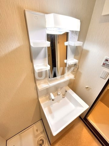 サクシード丹波橋の独立洗面台