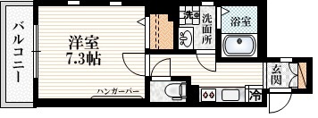 Ａｕｇｕｓｔ Ｇａｒｄｅｎの間取り|★角部屋２面採光★