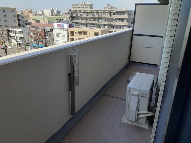 菊水レジデンス綱島Ⅰのバルコニー