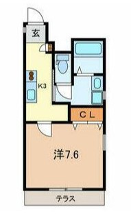 【間取り】 | クレールメゾン元町 | 間取りです。