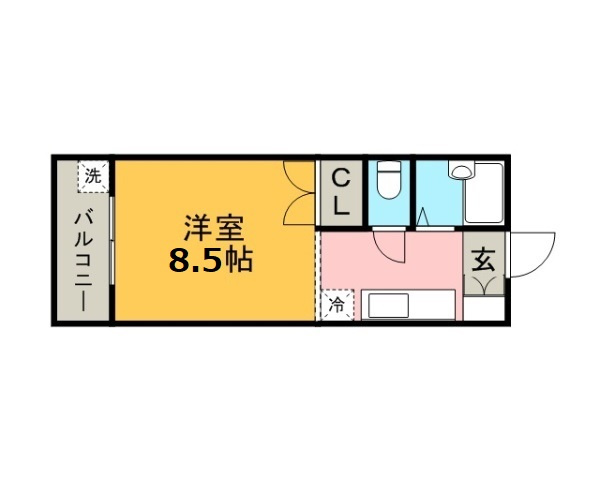 エトランゼⅣの間取り