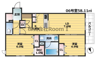 【間取り】 | 【ペット共生】ビブレ　アンサンブル・旭化成ヘーベルメゾンHEBEL HAUS