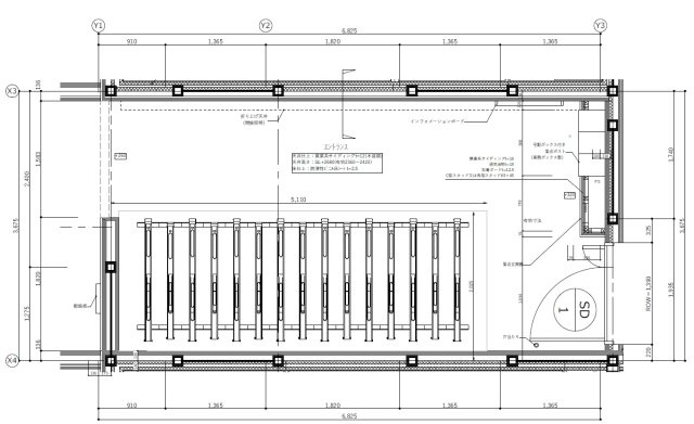 LEVICIA　BLDG.Ⅲのその他共用部分|駐輪場各戸1台付き無料、駐輪シールあり