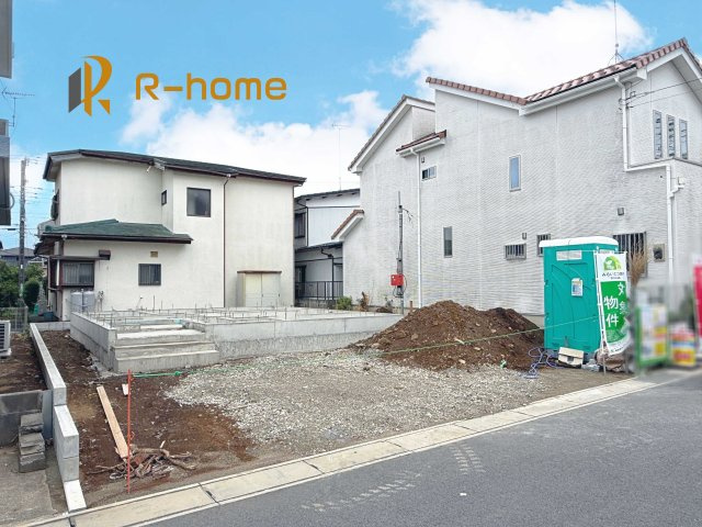 牛久市上柏田第9　新築戸建て　1号棟の外観|ご予約を頂ければ、『平日』はもちろん『早朝』や『夜間』もご見学可能です♪お気軽にお申し付けください♪