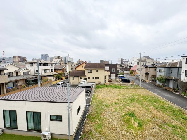 千葉市中央区港町のアパートの展望