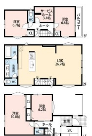 【区画図】 | 品川区豊町5丁目土地