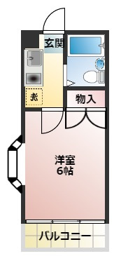 ベルメゾンの間取り