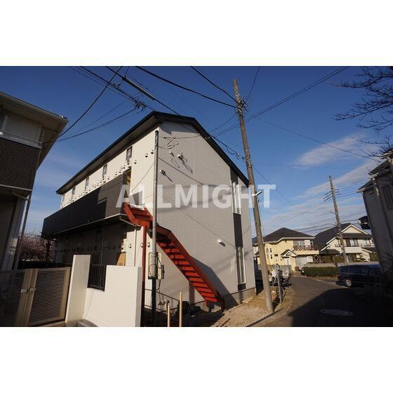 川崎市多摩区栗谷３丁目のアパートの外観|★お部屋探しはオールマイト不動産までご相談下さい♪