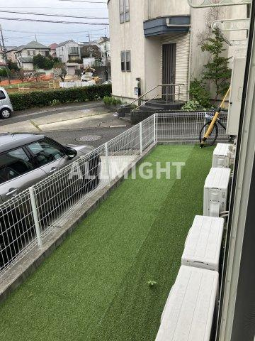 川崎市多摩区栗谷３丁目のアパートの庭|★お部屋探しはオールマイト不動産までご相談下さい♪