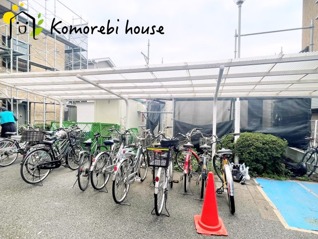 東通プラザの駐輪場|駐輪場です