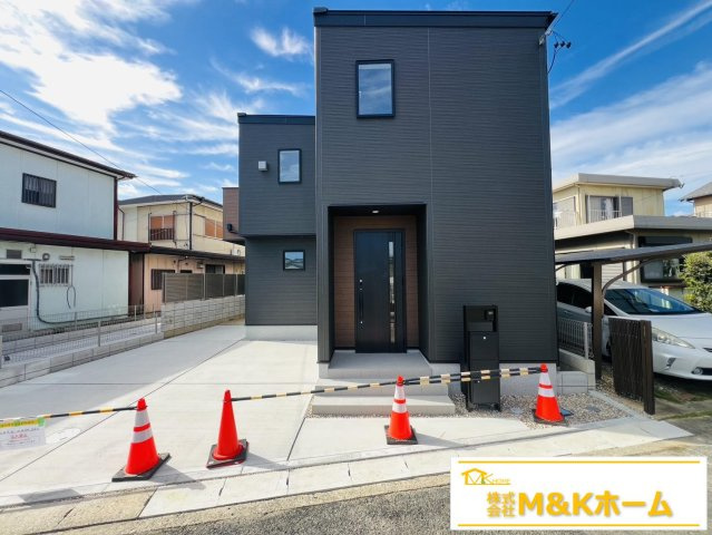 半田市花園町6丁目　全2棟　1号棟の前面道路含む現地写真|長期優良住宅♪
