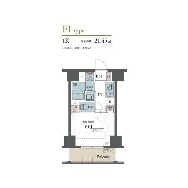ラグゼナ横浜鶴見の間取り