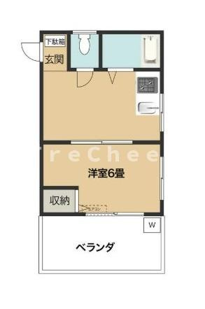 ヴィヴレ中里の間取り