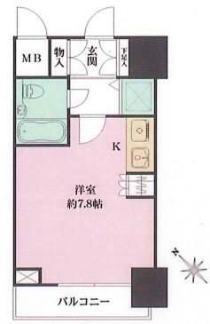 藤和シティコープ赤羽の間取り