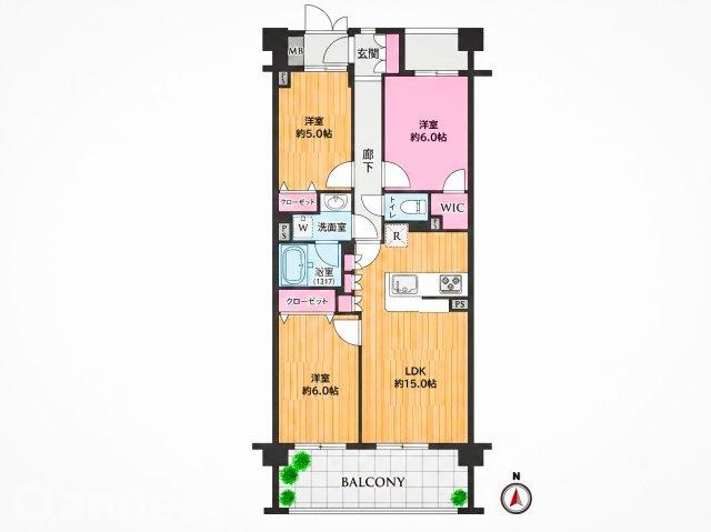 コスモ田端北パークフォルムの間取り|ドキドキの新生活も、安心してスタート。ぴったりの住まいを見つけませんか？クランディアが一緒に住まい選びをサポートします‼　まずは、お気軽にお問合せください　＃クランディア