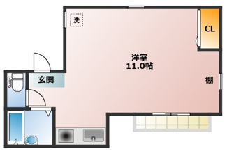 【間取り】 | アーバンパレス6号館