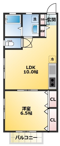 ミントハウスの間取り