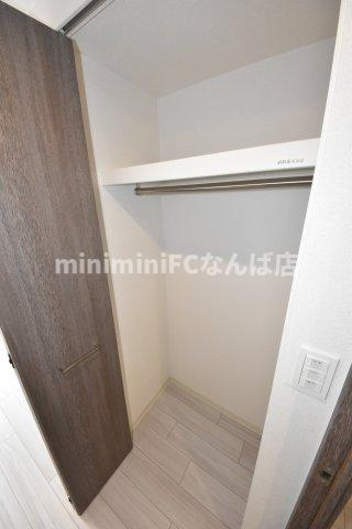 プレサンス大国町ブライスの収納