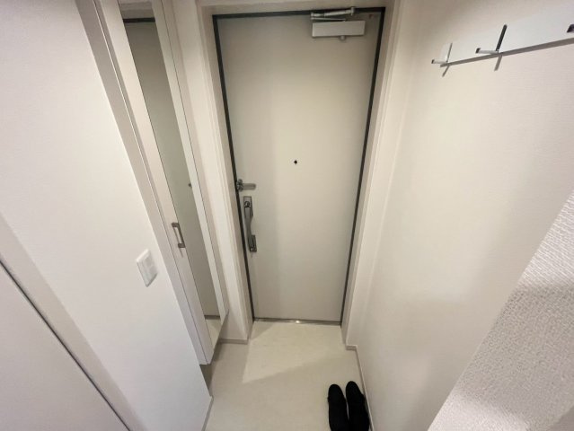 柏市千代田１丁目の賃貸マンションの玄関