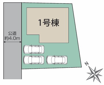 【区画図】 | blooming garden深谷市東方　新築住宅