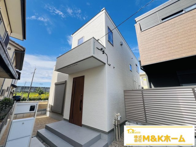 半田市花園町6丁目　全2棟　2号棟の外観|完成しました！　駐車2台可能☆