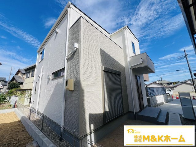半田市花園町6丁目　全2棟　2号棟の前面道路含む現地写真|長期優良住宅♪