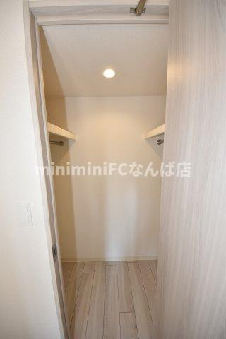 プレサンス大国町ラヴェニールの収納