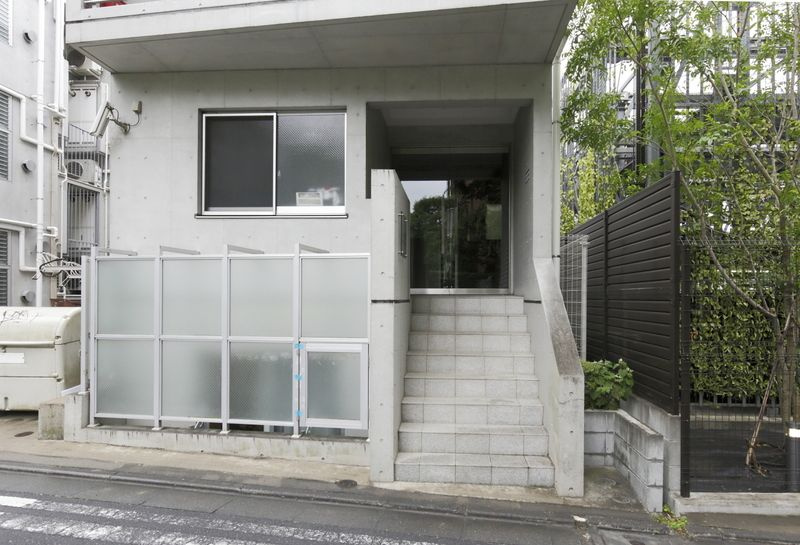 GALAND桜新町のエントランス|清潔なエントランスです