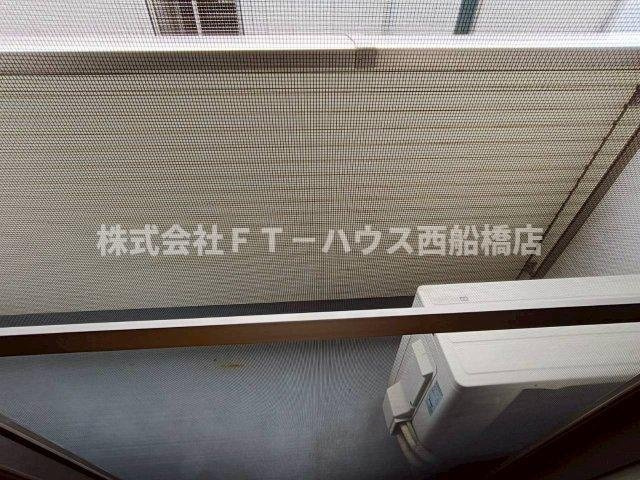 アーク船橋のバルコニー