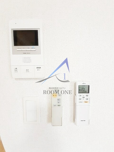 フェリーチェ・ヴィータのセキュリティ|モニター付きインターホンです。